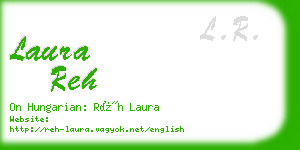 laura reh business card